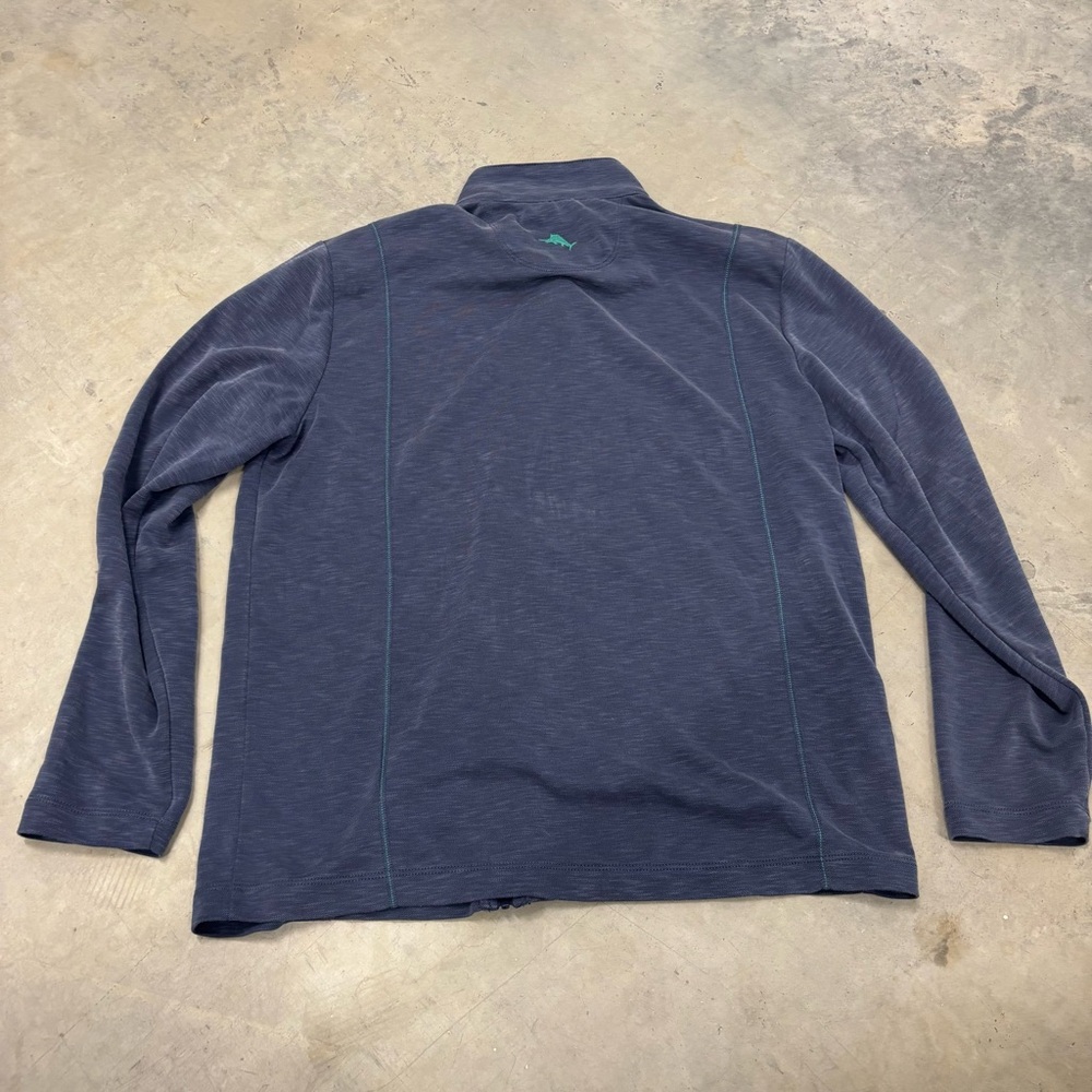 Tommy Bahama Lightweight Activewear Jacket Mens Medium Navy‎ Blue